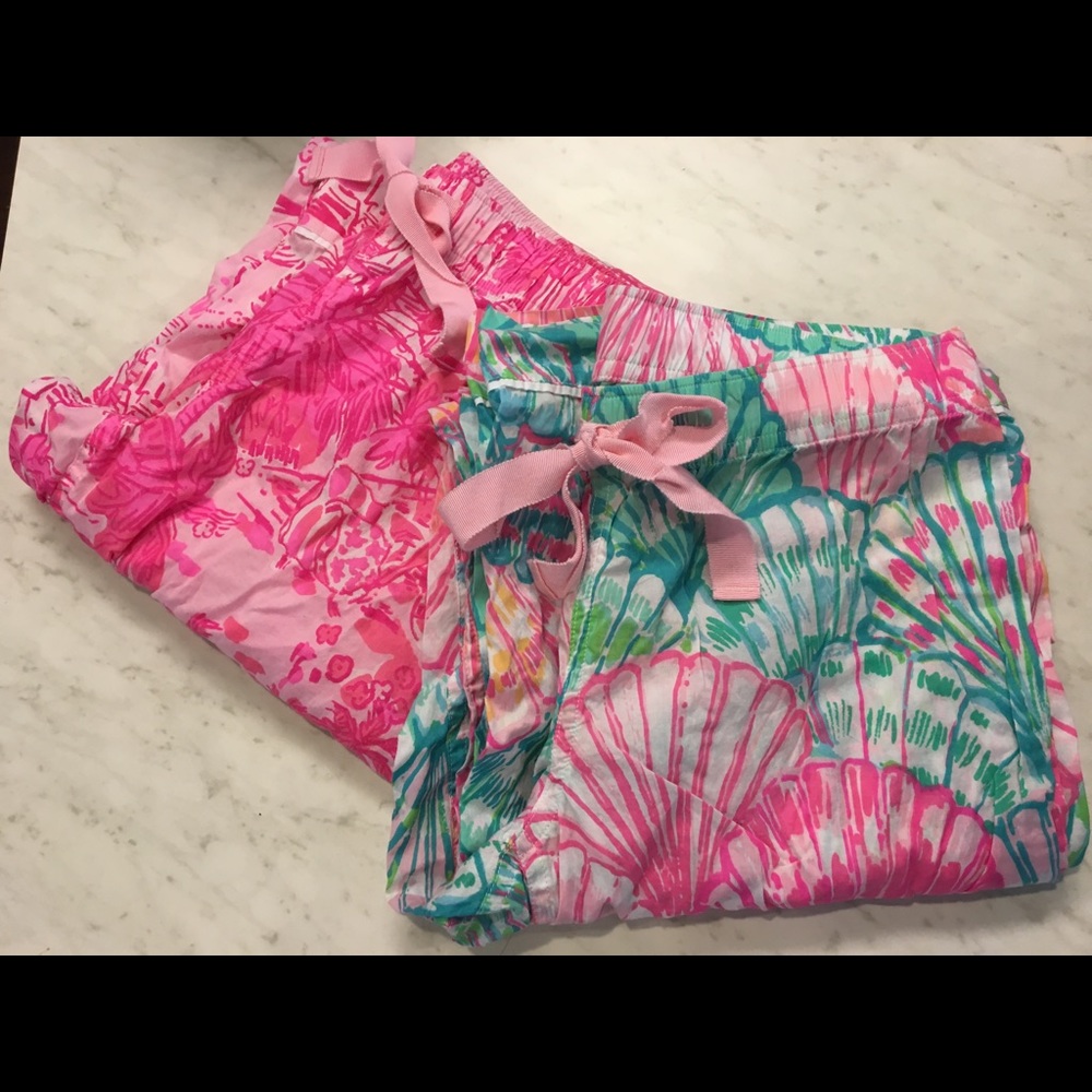 Lilly Pulitzer Printed Pajama Pants.